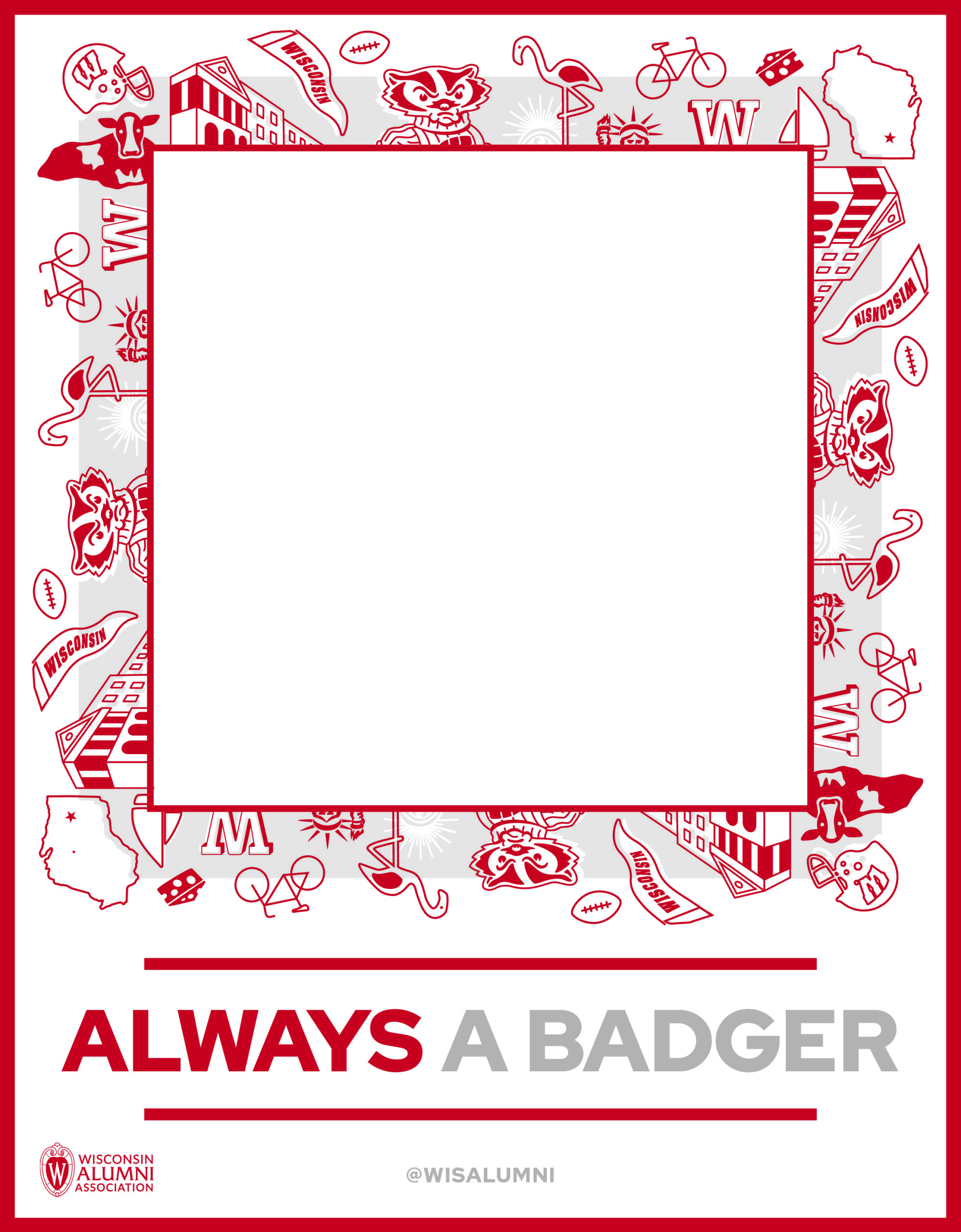 Always a Badger core foam frame